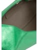 Usha Damen Handtasche in Laminat grün