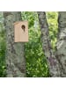 relaxdays Nistkasten in Natur - (B)15 x (H)25,5 x (T)16 cm