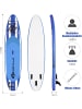 COSTWAY SUP Board 325cm mit 5 Ringen in Blau