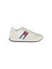 Tommy Hilfiger Weiß Leder Herren Sneaker
