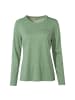 Vaude Longsleeve Wo Essential LS T-Shirt in Grün