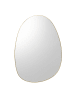SCENA LIVING Dekorationsspiegel KALY, asymmetrisch, goldener Rahmen in Gold, 55 x 75 cm