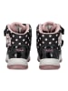 Geox Stiefelette in Schwarz/Rosa
