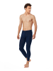 Schiesser Lange Unterhose Original Feinripp in Blau