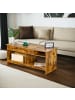 relaxdays Couchtisch in Schwarz - (B)110 x (H)50 x (T)50 cm