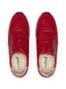 VITAFORM Hirschleder Sneaker in rot