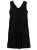 sheego Jerseykleid in schwarz