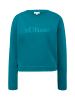 s.Oliver Sweatshirt langarm in Petrol