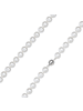 Yokoamii Kette aus Metall-Legierung mit Muschelkernperle in weiß