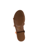 Findlay Hohe Pantoletten aus Leder Braun