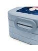 Mr. & Mrs. Panda Bentobox Einhorn Hexe Design ohne Spruch in Blau Pastell