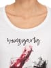 Hangowear T-Shirt WEINZIGARTIG in weiß