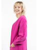 IZIA Damen Long Cardigan in Pink
