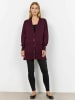 soyaconcept Strickjacke SC-DOLLIE 739 in 94975 WINE MELANGE