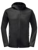 Jack Wolfskin Softshelljaken für Herren in schwarz