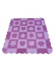 relaxdays 52-tlg. Puzzlematte in Pink/ Rosa