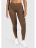SMILODOX Leggings Yune Seamless Scrunch in Acid Braun