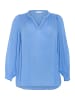 KAFFE curve Langarm-Bluse KCnoah in Ebb and Flow