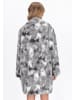 IZIA Women Coat in grey multicolor