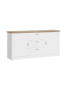 ebuy24 Sideboard Michigan Weiß 179 x 43 cm