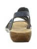 rieker Riemchensandalette in blau