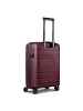 Redolz Essentials 11 4 Rollen Kabinentrolley 55 cm mit Dehnfalte burgundy