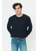Matinique Strickpullover MAtriton Gerade Passform in Dark Navy