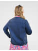 Navigazione Jeansjacke in dk blue denim