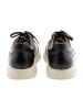 MO Leder Sneakers in Schwarz