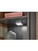 Furn.Design Schrank-Set 3-teilig Evoke Eiche, grau, Wohnkombination mit 3 x Vitrine