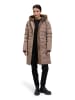 Gil Bret Steppjacke mit Kapuze in Braun