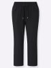 Sieh an! 7/8-Freizeithose in schwarz