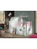 58 aufm Kessel KINDERBETT Karolina 210x114x106 Massivholz Weiß Textilset Burg 4