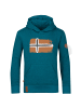 Trollkids Hoodie Pullover mit Kapuze "Trondheim" in Dunkelblau