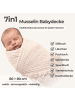nordic coast company  Musselindecke, Babydecke aus Musselin, Einschlagdecke, Puckdecke Ibiza Syle