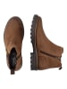 Camel Active FLOW Chelsea Boot aus echtem Leder in Braun