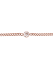 Steel_Art Halskette mit Stein Frauen Lioré rose goldfarben in rosegoldfarben