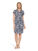 CARTOON Casual-Kleid mit überschnittenen Ärmeln in Weiß/Blau