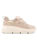 PS Poelman Sneaker "JARA" in  Beige mit Kombination