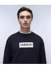 Napapijri Pullover "B-Box Logo C" in Blau