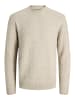 Jack & Jones Strickpullover in Silver Lining