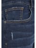 Urban Classics Straight Fit in darkblue destroyed washed
