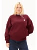 armedangels Sweatshirt Iconic Å Alizaa in bordeaux