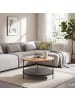 home24 Furnierter Couchtisch Mepoto in Eiche