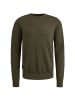 PME Legend Pullover R-NECK COTTON MODAL in Grün