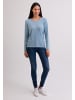 CASH-MERE.CH Rundhals Pullover in Hellblau