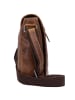 Greenburry Cafe-Racer Umhängetasche Leder 23 cm braun