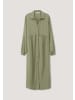 Hessnatur Kleid Midi Relaxed in seegras