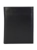 VLD VOi Leather Design Soft Rick Geldbörse Leder 10 cm schwarz