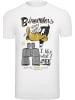 F4NT4STIC T-Shirt Looney Tunes Daffy Duck Binoculars Vintage in weiß